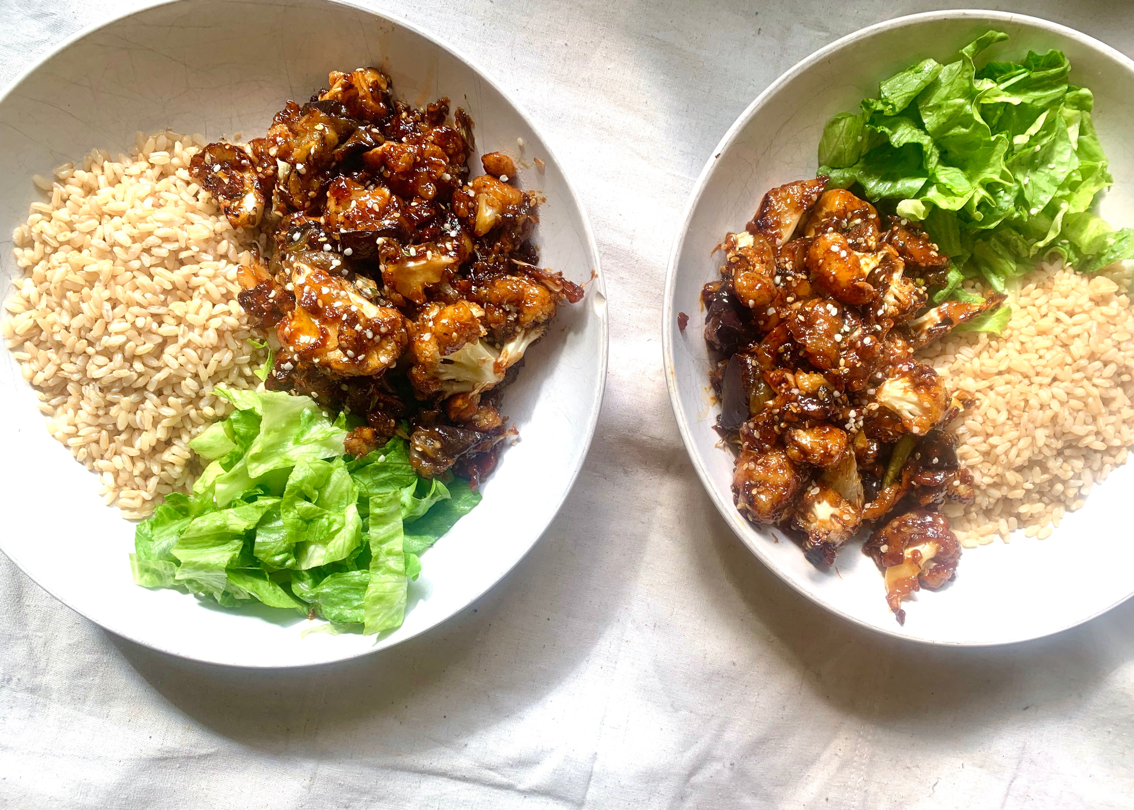 Sticky Sesame Cauliflower – Hemp Recipes – The Brothers Green