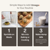 Omega+ Nutritional Support Hemp Seeds
