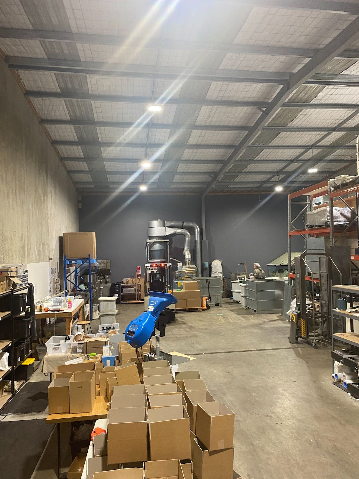 Wainoni Factory set up — March 2024.