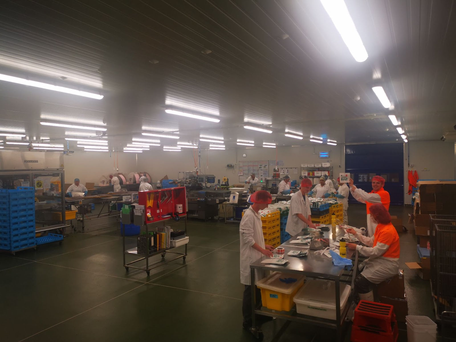The boys packing 10,000 Hempy Bars at Baker Boys — September 2019.