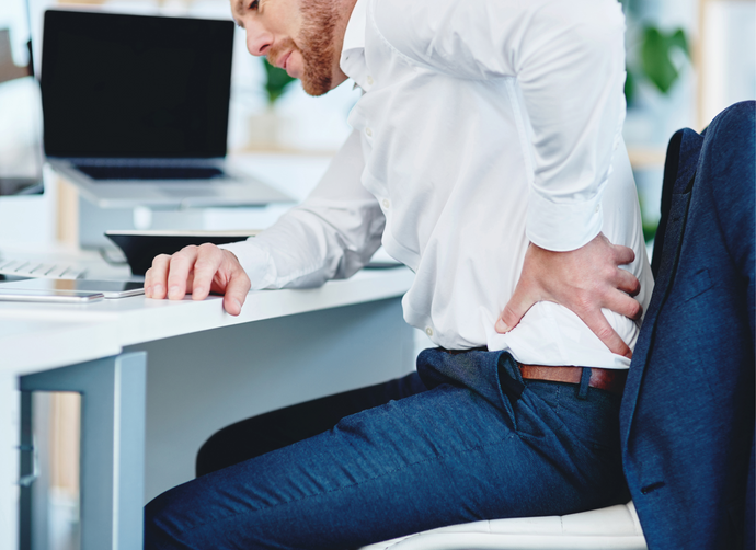 Why do joints get stiff after sitting?