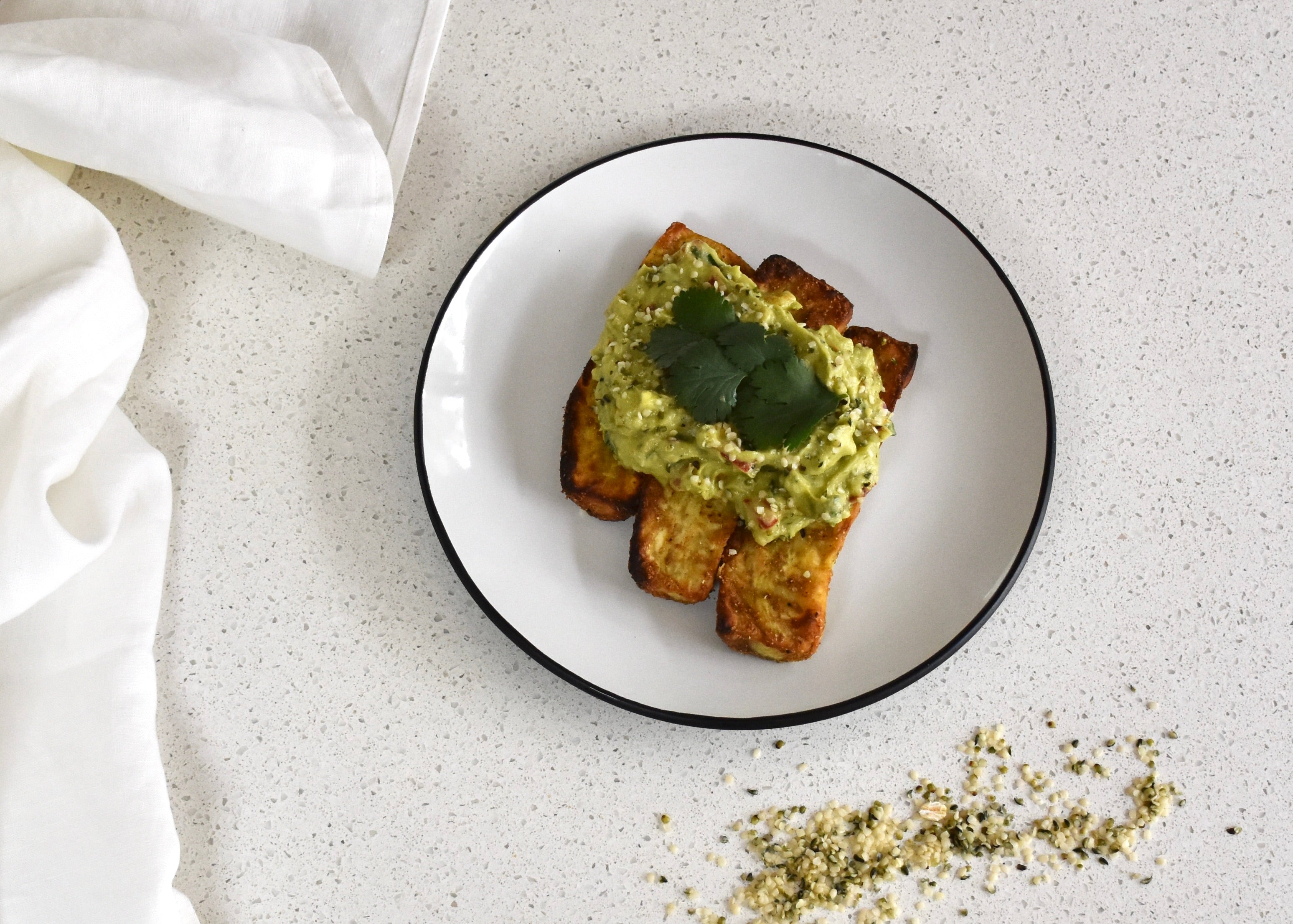 Kumara Avocado Hemp Recipe - The Brothers Green