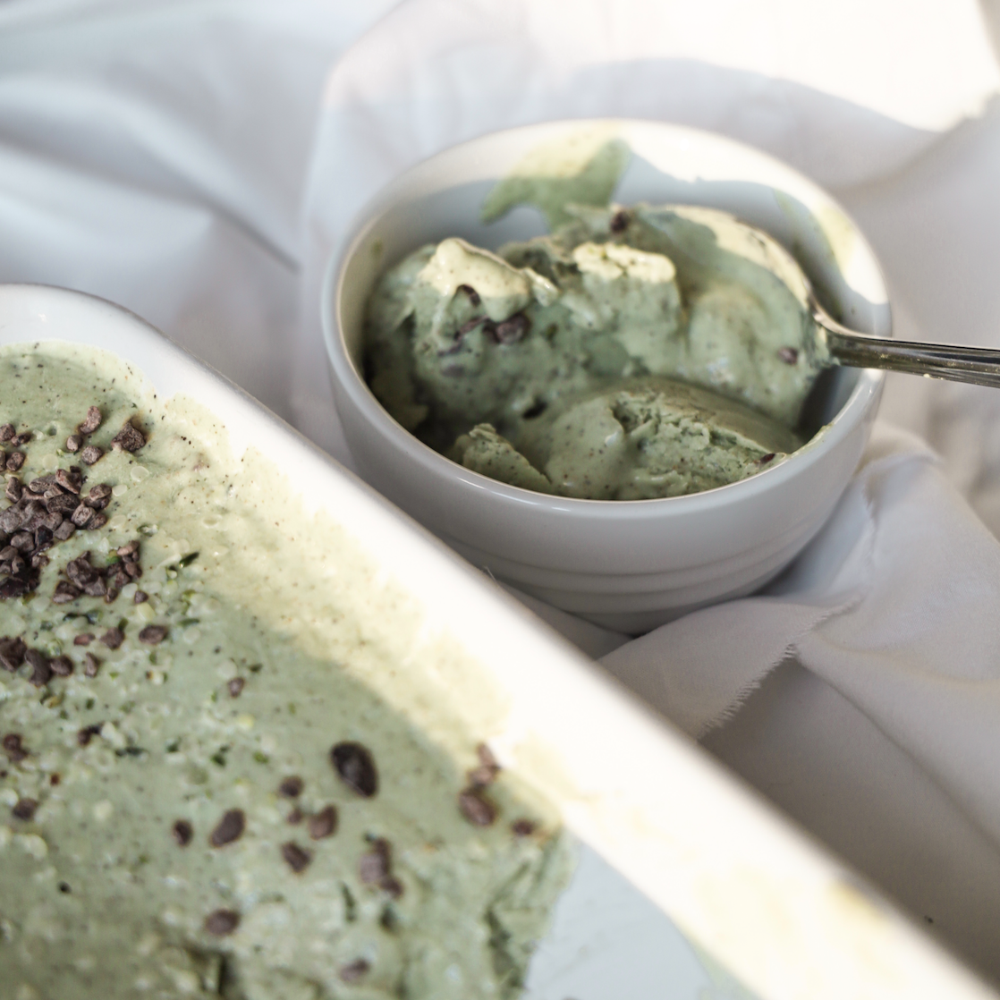 Plant Based Hemp Mint Ice Cream