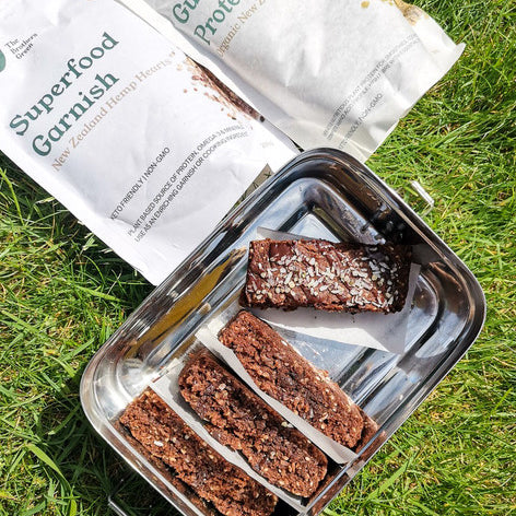 Choc Coconut Hemp Slice