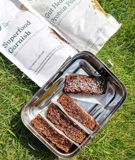 Choc Coconut Hemp Slice