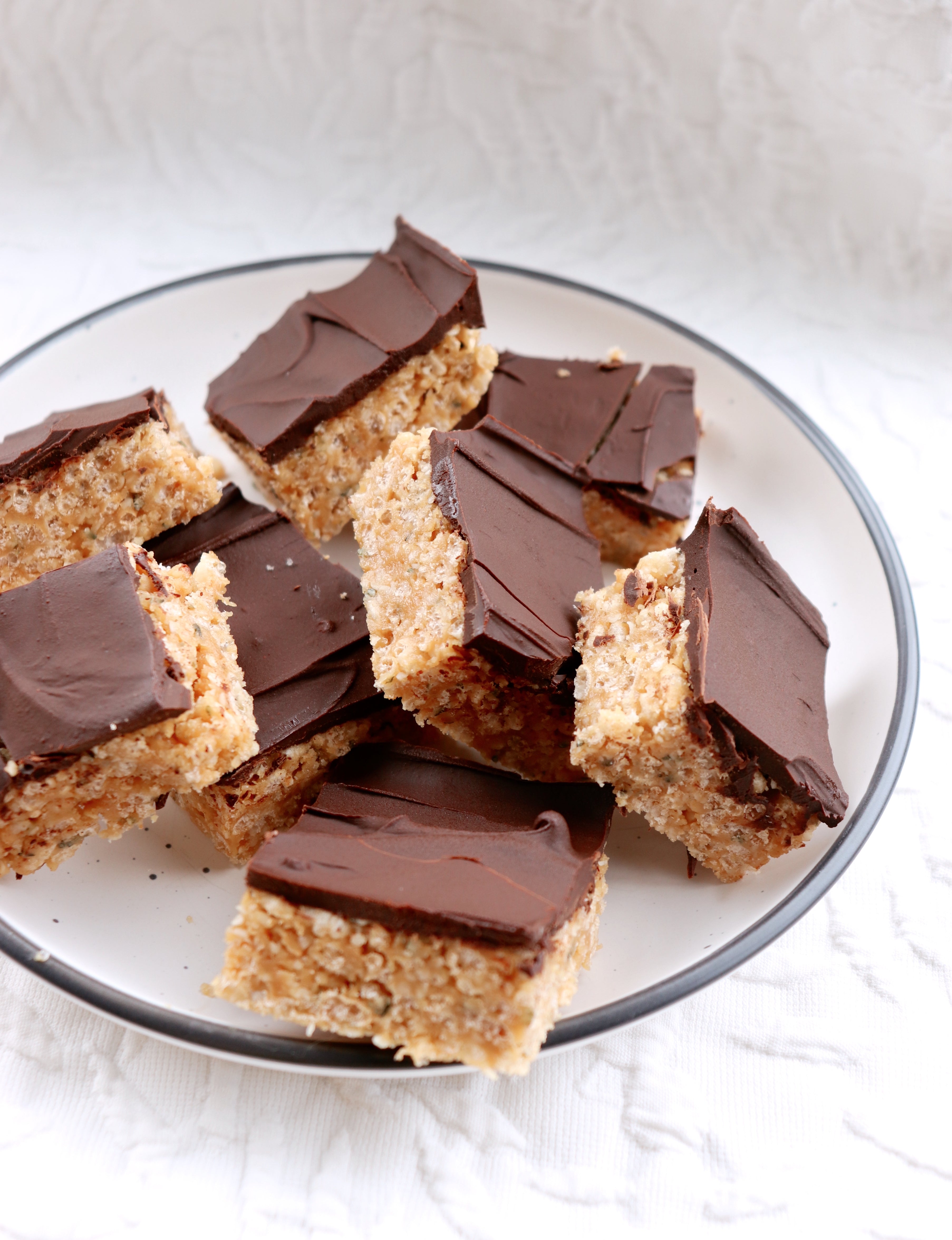 Hemp Rice Bubble Slice - The Brothers Green - Hemp Recipe