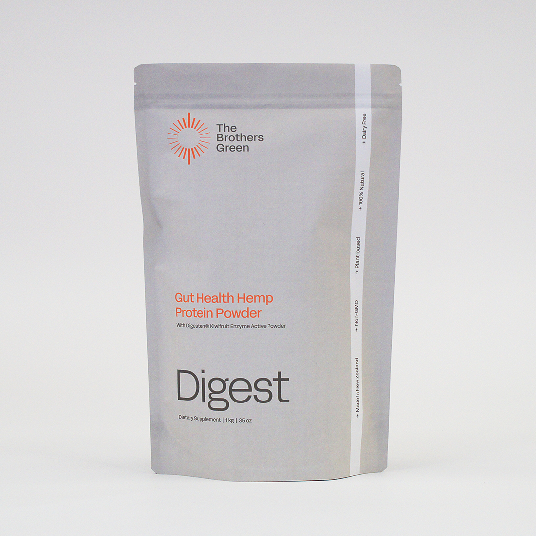 Gut Health Hemp Protein Powder NZ - The Brothers Green