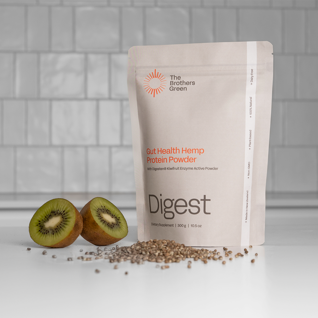 Gut Health Hemp Protein Powder NZ - The Brothers Green