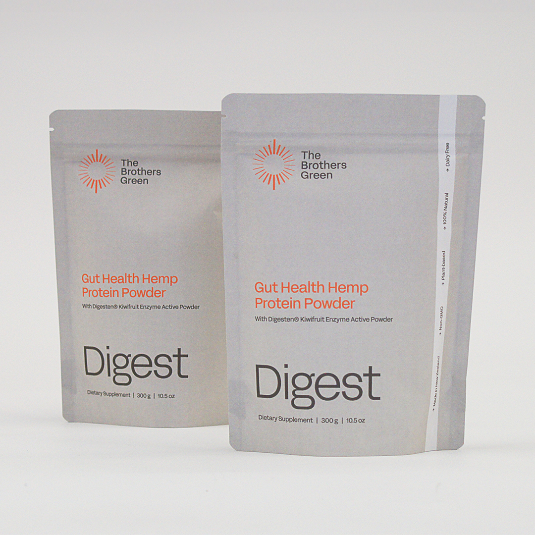 Gut Health Hemp Protein Powder NZ - The Brothers Green