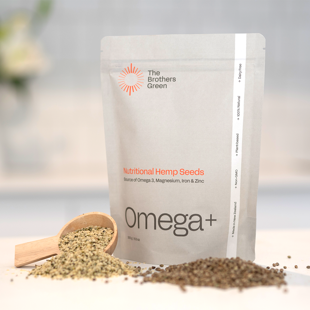 Omega+ - Nutritional Support Hemp Seeds